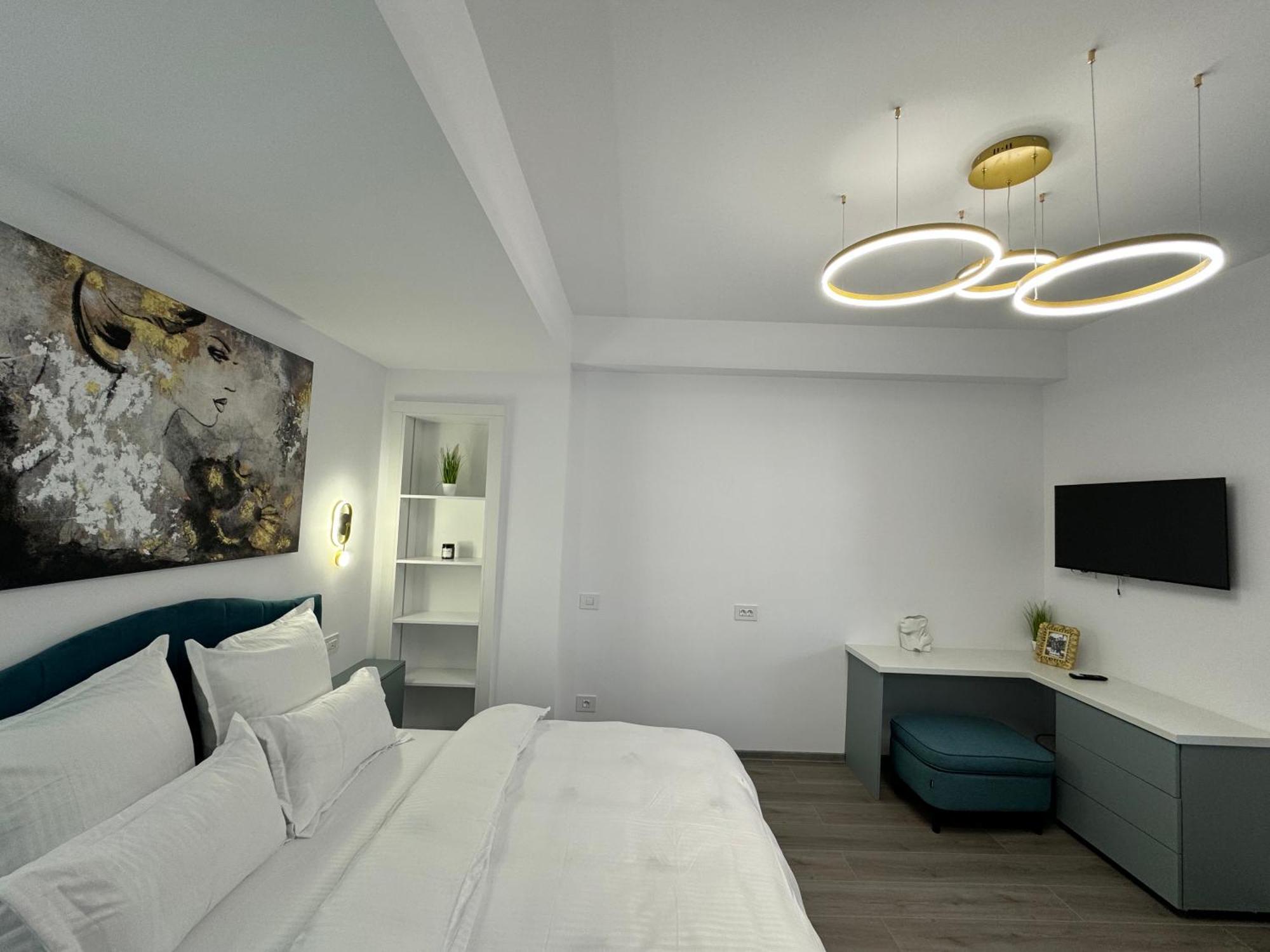 Central Suite Bukares Bagian luar foto