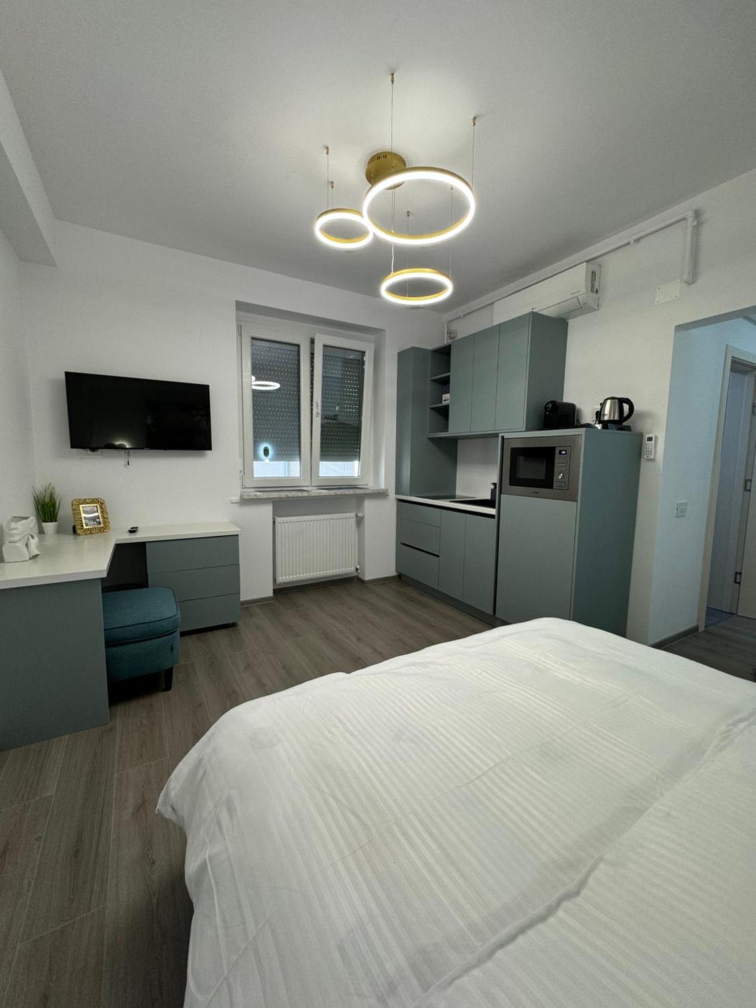 Central Suite Bukares Bagian luar foto